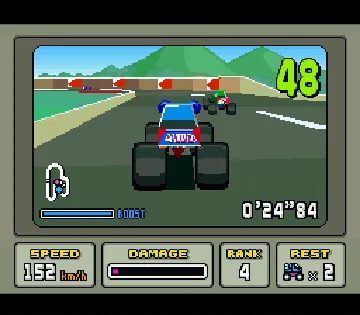 Wild Trax (Japan) (Rev 1) screen shot game playing